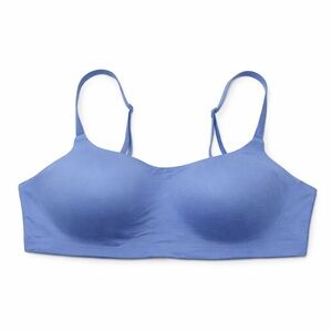 SMOOTHEZ by Aerie blue wireless bra Sz large